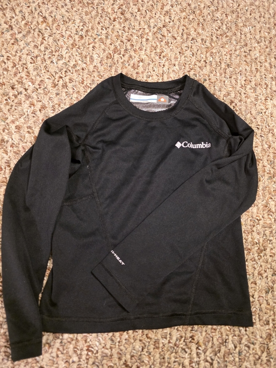 Columbia Other - Columbia Kids Black Omni Heat Crew Neck Shirt